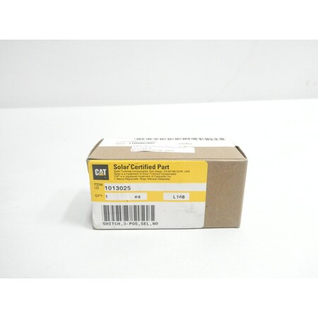 Caterpillar 3 POS SELECTOR SWITCH 1013025